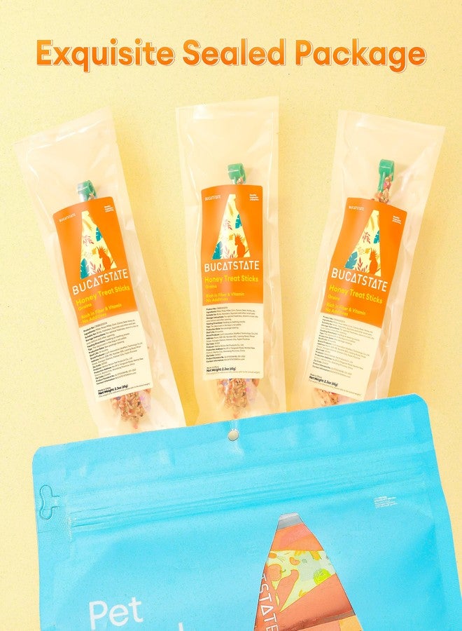 BUCATSTATE Parakeet Treats Honey Treat Sticks 3 Packs, Natural Bird Treats All Grains Flavor Cockatiel Treats, Pet Bird Treat Toy for Parrot Conure Budgie Lovebird - Image 3